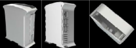 Caja para RASPBERRY PI B+ en carril Din RAILBOX VERTICAL de 45mm ancho Caja para RASPBERRY PI B+ en carril Din RAILBOX VERTICAL de 45mm ancho