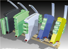 Cajas para carril DIN RAILBOX VERTICAL y MULTINIVEL DE 17,5 a 45mm de ancho para equipos electrónicos y domótica Cajas para carril DIN RAILBOX VERTICAL y MULTINIVEL DE 17,5 a 45mm de ancho para equipos electrónicos y domótica