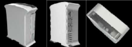 Caja para RASPBERRY PI B+ en carril Din RAILBOX VERTICAL de 45mm ancho Caja para RASPBERRY PI B+ en carril Din RAILBOX VERTICAL de 45mm ancho