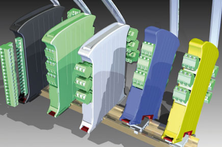 Cajas para carril DIN 17,5mm RAILBOX VERTICAL Y MULTINIVEL Cajas para carril DIN 17,5mm RAILBOX VERTICAL Y MULTINIVEL