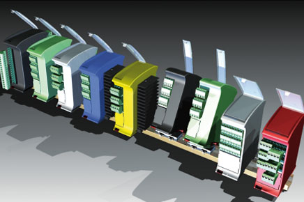 Cajas verticales para carril DIN 45mm RAILBOX VERTICAL Y MULTINIVEL Cajas verticales para carril DIN 45mm RAILBOX VERTICAL Y MULTINIVEL