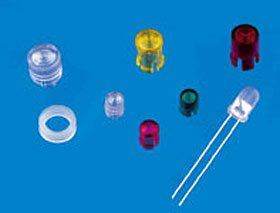 Soportes protectores para leds